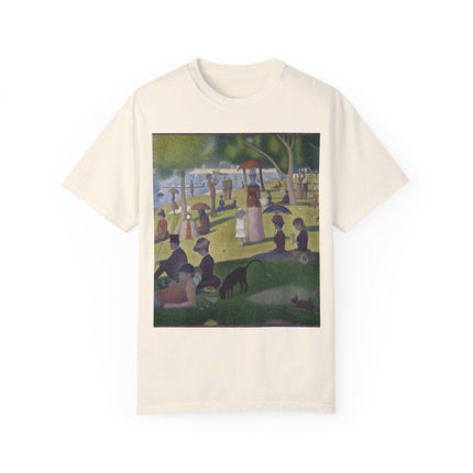 A Sunday on La Grande Jatte by Georges Seurat Unisex Garment-Dyed T-shirt