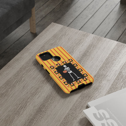 Candy Corn Skeleton Phone Cases