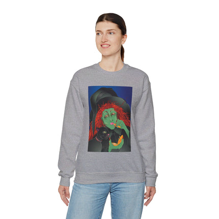 Mirror, Mirror A Witch's Touch Women’s Unisex Heavy Blend™ Crewneck Sweatshirt