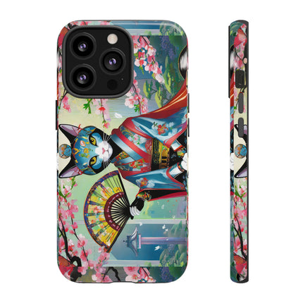 Cyberpunk Geisha Phone Cases
