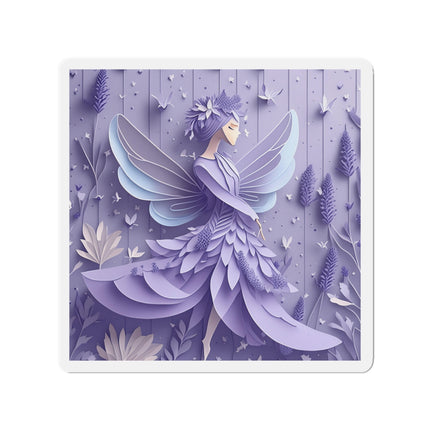 Lavender Fairy Die-Cut Magnets (4 Sizes)