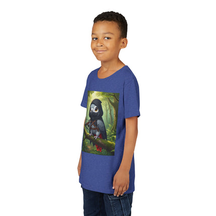 The African Grey Sentinel Youth Short Sleeve Tee
