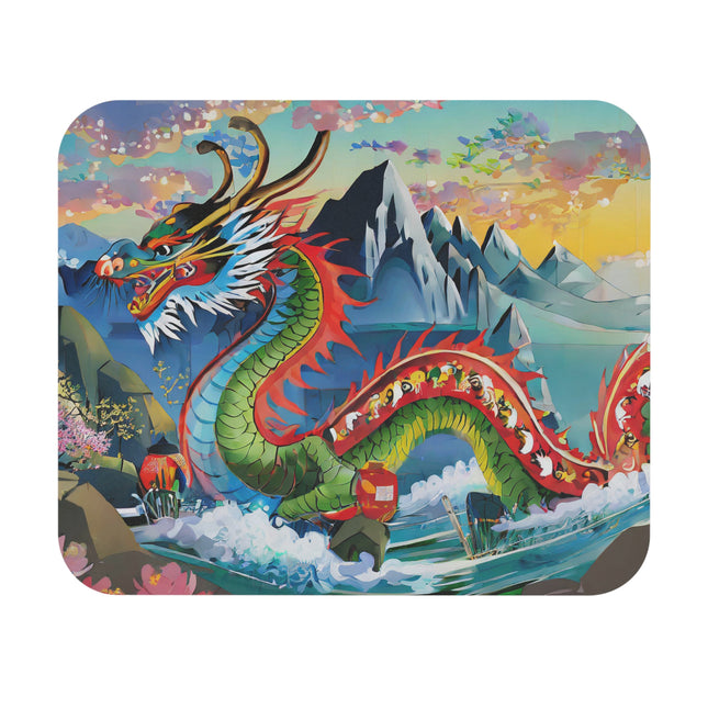 Chinese Dragon Mouse Pad, Rectangle