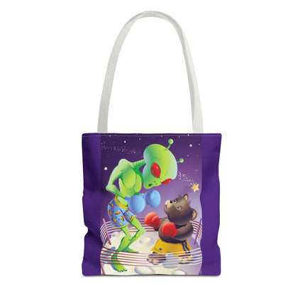 Cosmic Clash Tote Bag (AOP)