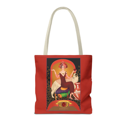 Astrology Gem Series: January & Garnet Tote Bag
