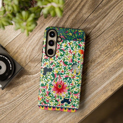 Colorful Floral Pattern by Owen Jones Phone Cases