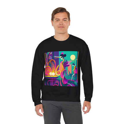 Dance of the Skeleton Ballerinas Unisex Heavy Blend™ Crewneck Sweatshirt