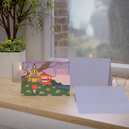 Elegance and Blooms Greeting Cards (1, 10, 30, and 50pcs)