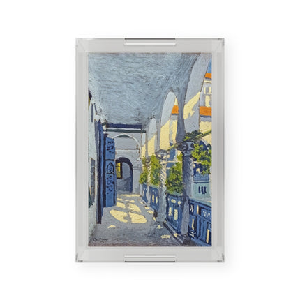 Gallery of a Moroccan Riad by George Gaudion Acrylic Serving Tray