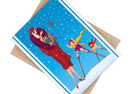 Snowfall & Couture Ceramic Tile