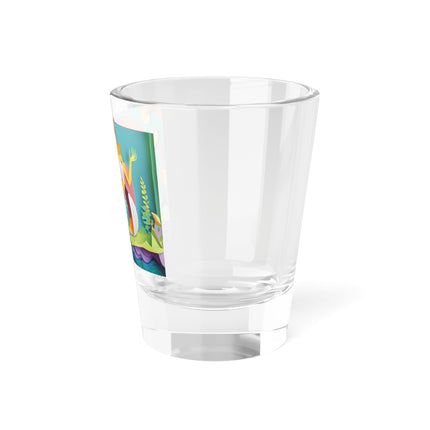 Charming Mermaid Shot Glass, 1.5oz