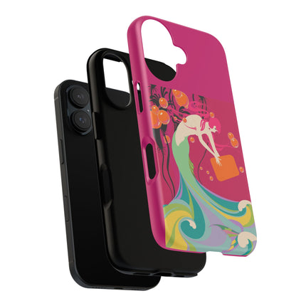 Mermaid Dive Phone Case – Vibrant Waves & Playful Elegance