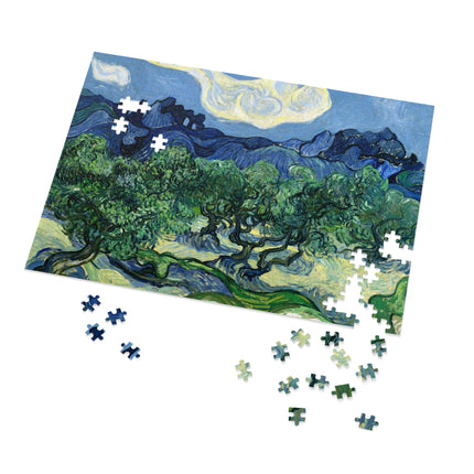 Olive Trees by Vincent Van Gogh Puzzle (30, 110, 252, 500-Piece)