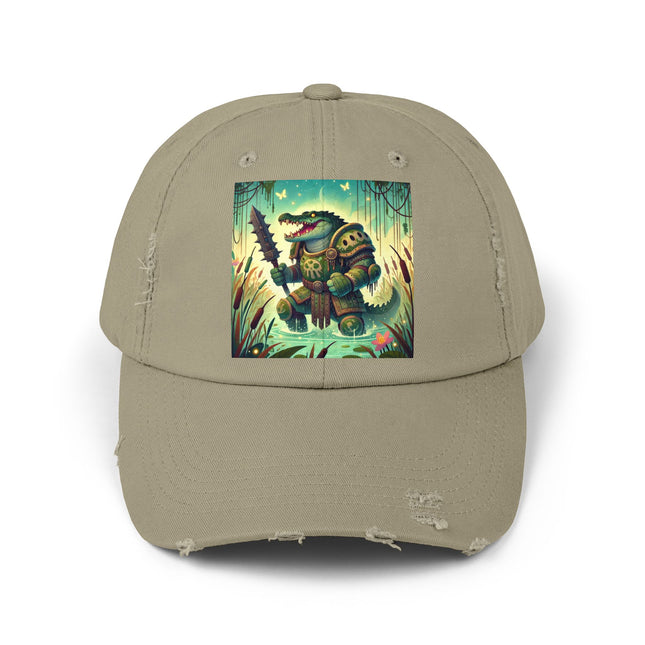 Swamp Tyrant Unisex Distressed Cap