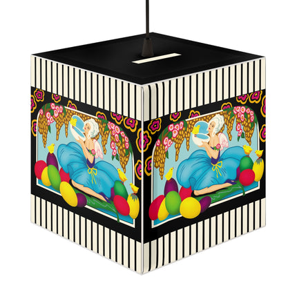 Blooms and Chicks Light Cube Lamp