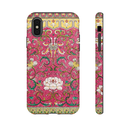 Pink Floral Pattern by Owen Jones Phone Cases