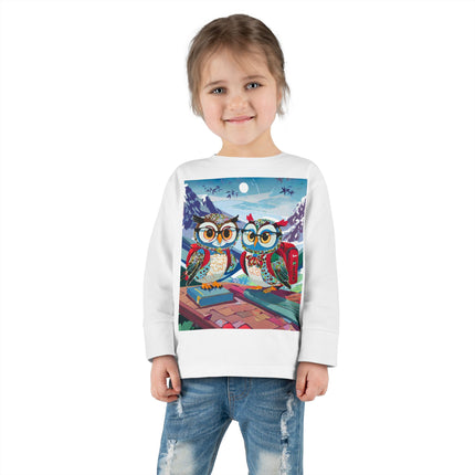 Whimsical Wise Ones Toddler Long Sleeve Tee