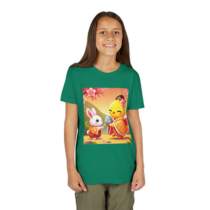 Whimsical Springtime Exchange Youth Short Sleeve Tee