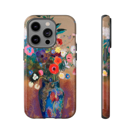 Bouquet of Flowers by Odilon Redon Phone Cases