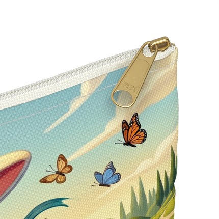 The Rabbit Gladiator Flat Pouch – Adventurous Spirit & Heroic Charm