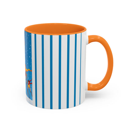 Snowfall & Couture Colorful Mugs (11oz, 15oz)