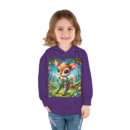 Fawn Defender Toddler Pullover Fleece Hoodie