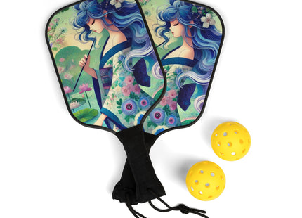 Fairy of the Koi Pond Pickleball Kit