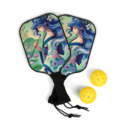 Fairy of the Koi Pond Pickleball Kit