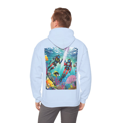 FBI Robot Dive Team – Heavy Blend™ Hooded Sweatshirt
