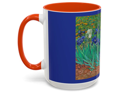 Irises by Vincent Van Gogh Colorful Mugs (11oz, 15oz)