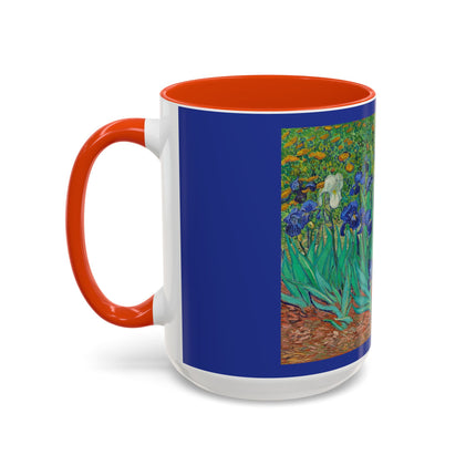 Irises by Vincent Van Gogh Colorful Mugs (11oz, 15oz)