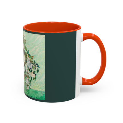 Roses by Vincent Van Gogh Colorful Mugs (11oz, 15oz)