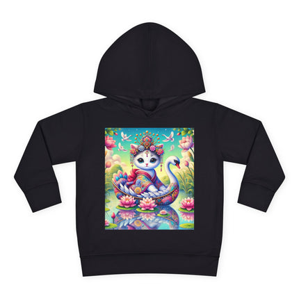 Geisha Kitten’s River Voyage Toddler Pullover Fleece Hoodie