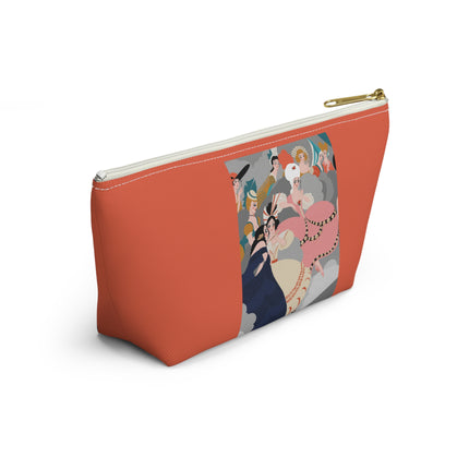 Celestial Masquerade Cosmetic Bag – Whimsical Masquerade & Elegant Fantasy