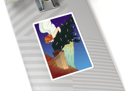 The Christmas Angel Kiss-Cut Stickers (4 Sizes)