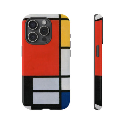 Composition with Red, Yellow, Blue, and Black by Piet Mondrian Phone Cases