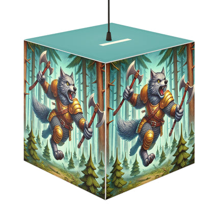 🐾⚔️ The Wolverine Vanguard Light Cube Lamp – Untamed Strength & Fearless Resolve