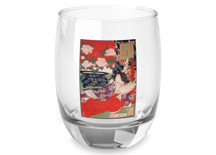 Earth for the Potted Plant by Tsukioka Yoshitoshi Whiskey Glass