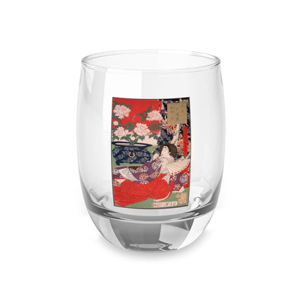 Earth for the Potted Plant by Tsukioka Yoshitoshi Whiskey Glass
