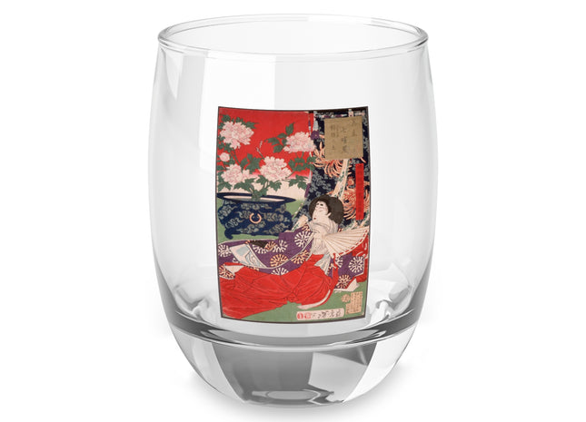 Earth for the Potted Plant by Tsukioka Yoshitoshi Whiskey Glass