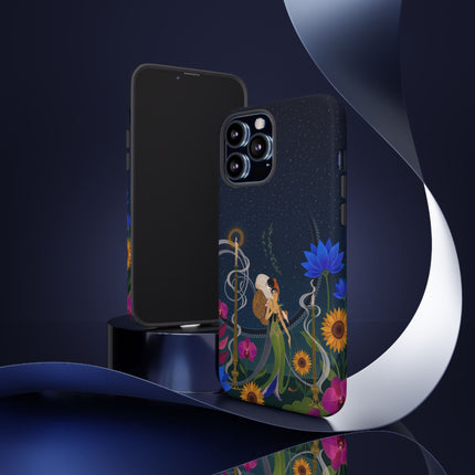 🌙🕯️ The Lady Of The Midnight Garden Phone Case – Art Deco Nocturne