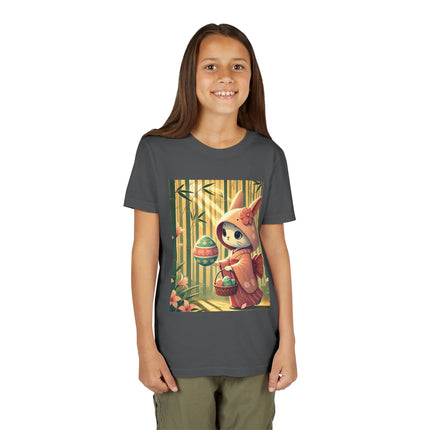 Geisha Kitten’s Easter Stroll Youth Short Sleeve Tee