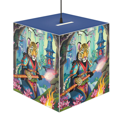 Cyberpunk Leopard Light Cube Lamp