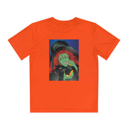 Mirror, Mirror A Witch's Touch Youth Competitor Tee