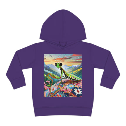 The Joyful Mantis Toddler Pullover Fleece Hoodie