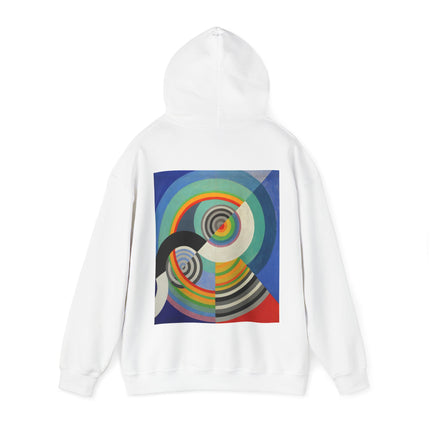 Rythme No. 3 by Robert Delaunay Heavy Blend™ Hooded Sweatshirt