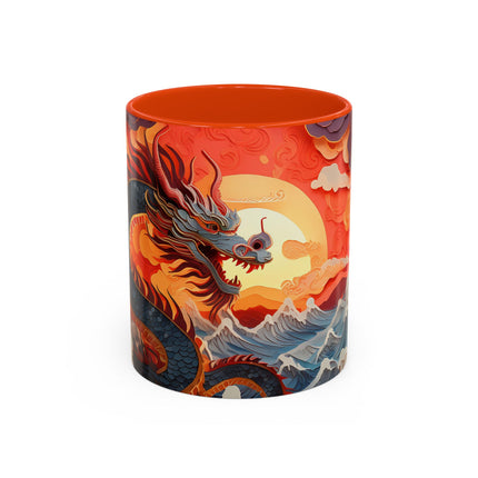 Emergence of the Dragon Colorful Mugs (11oz, 15oz)