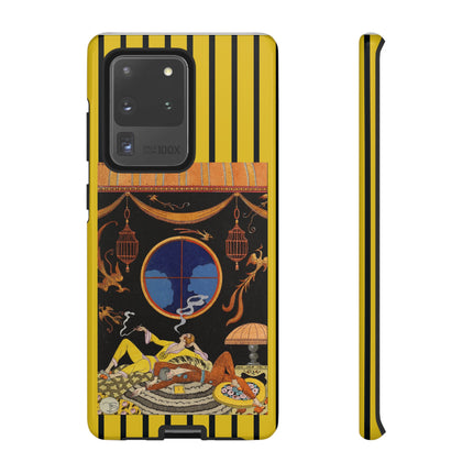 Falbalas et fanfreluches La paresse (Laziness) by George Barbier Phone Cases