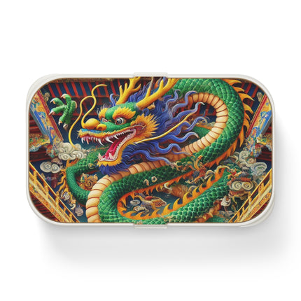 Tibetan Dragon Above Kabuki Stage Bento Lunch Box