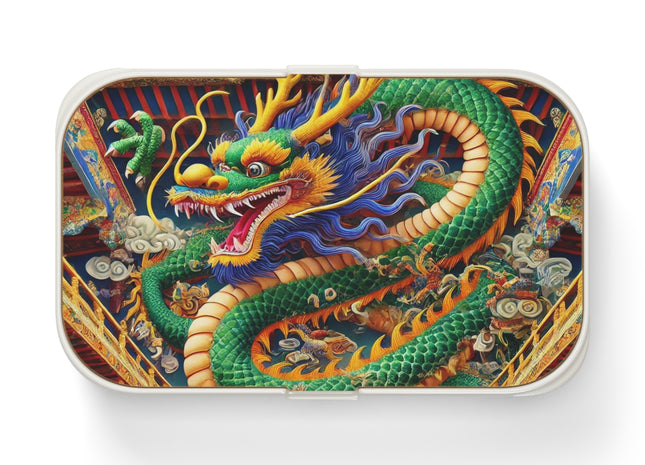 Tibetan Dragon Above Kabuki Stage Bento Lunch Box